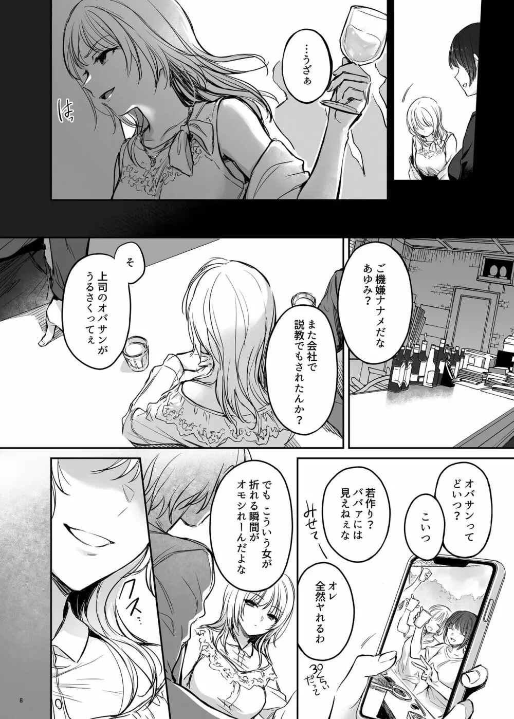 続々ワカラセ～ハイスぺOLはあゆみの玩具～ - page8