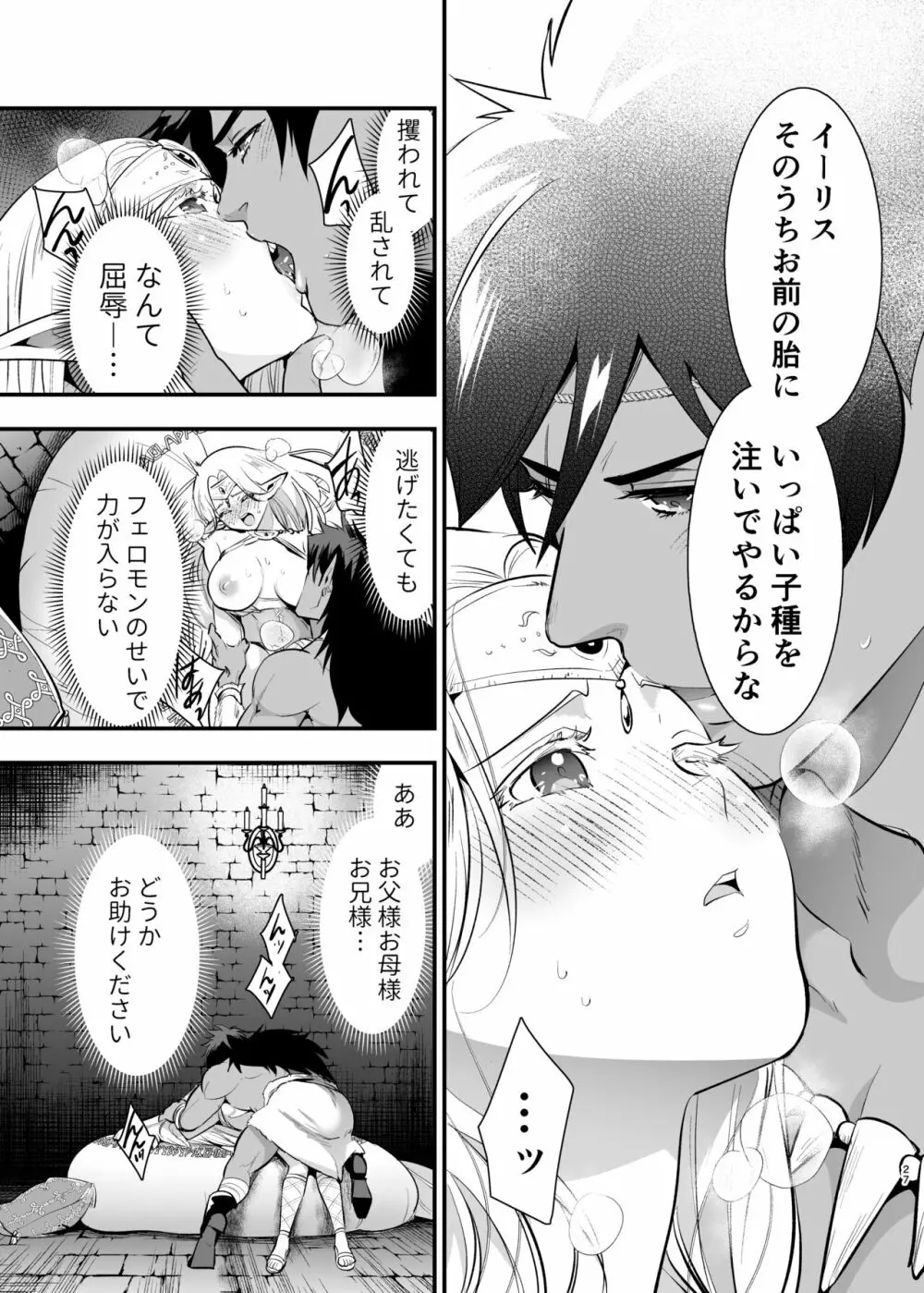 オークの花嫁 ～攫われエルフは快楽に堕ちる～ - page26