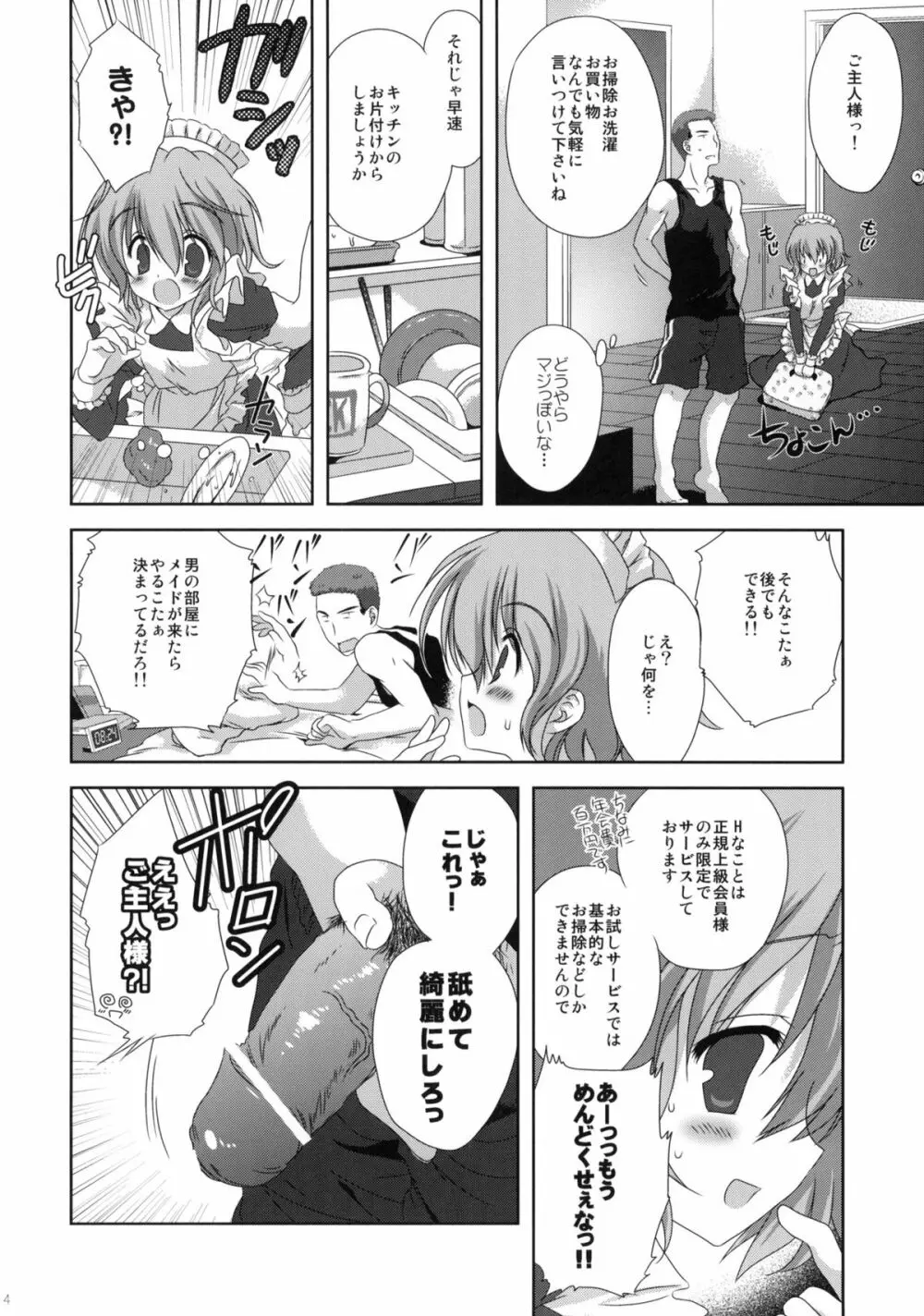 俺の家に日曜の朝っぱらからメイドロボがやってきた - page3