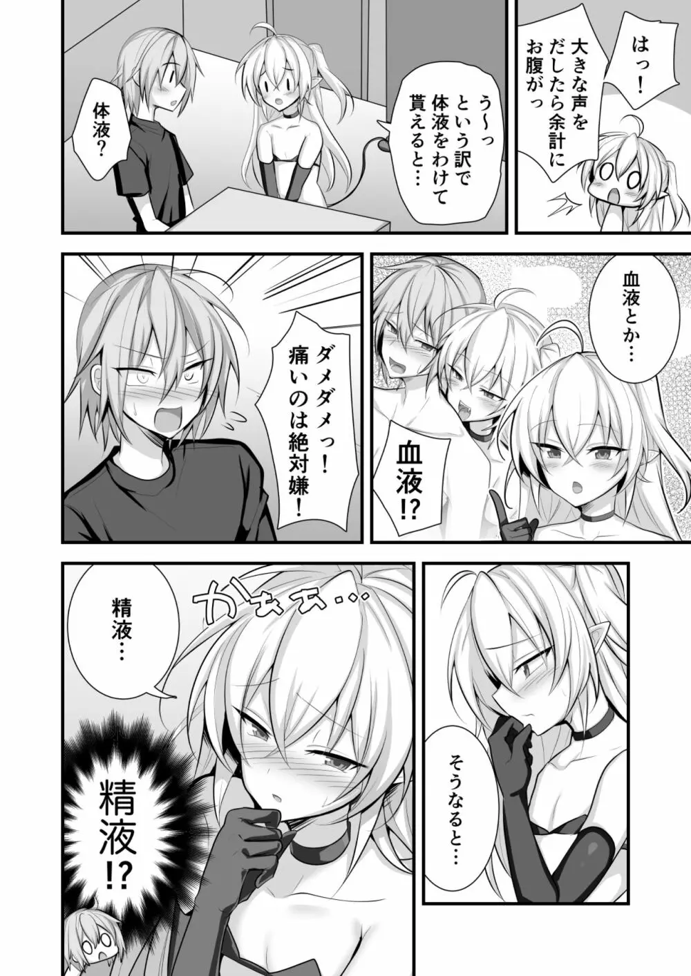 魔力切れしたインキュバスを拾った話 - page6