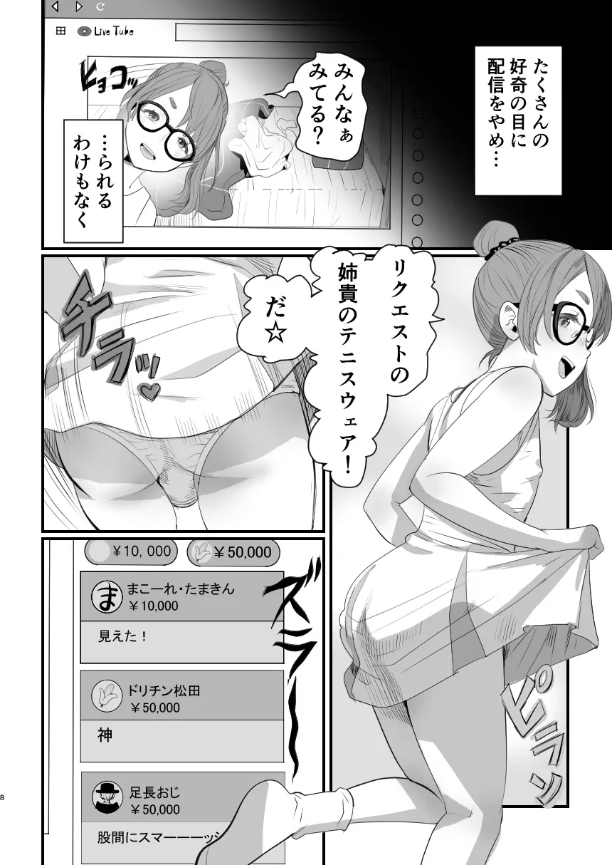 男の娘配信者投げ銭に乗せられてハメられちゃいました - page8