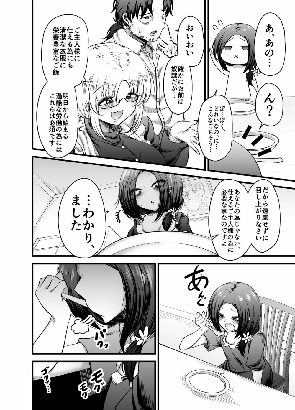 男の娘奴隷メイドのモロ - page10