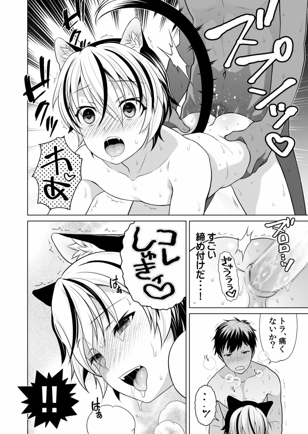 好みのノラ愛玩獣人におどされてます - page15