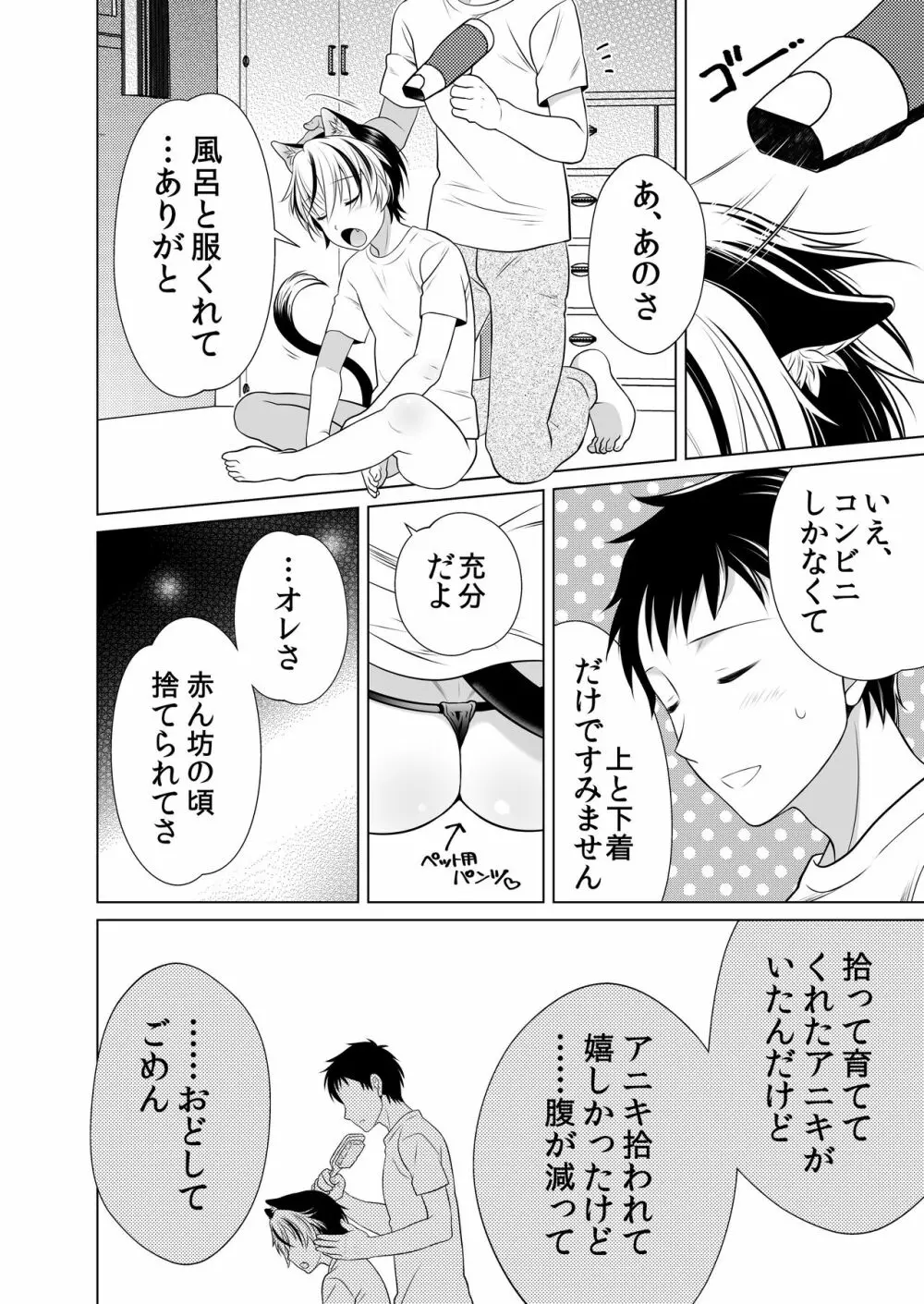 好みのノラ愛玩獣人におどされてます - page7