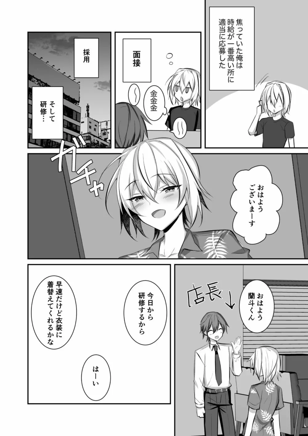 俺が男の娘風俗でメス堕ちするはずがない - page3