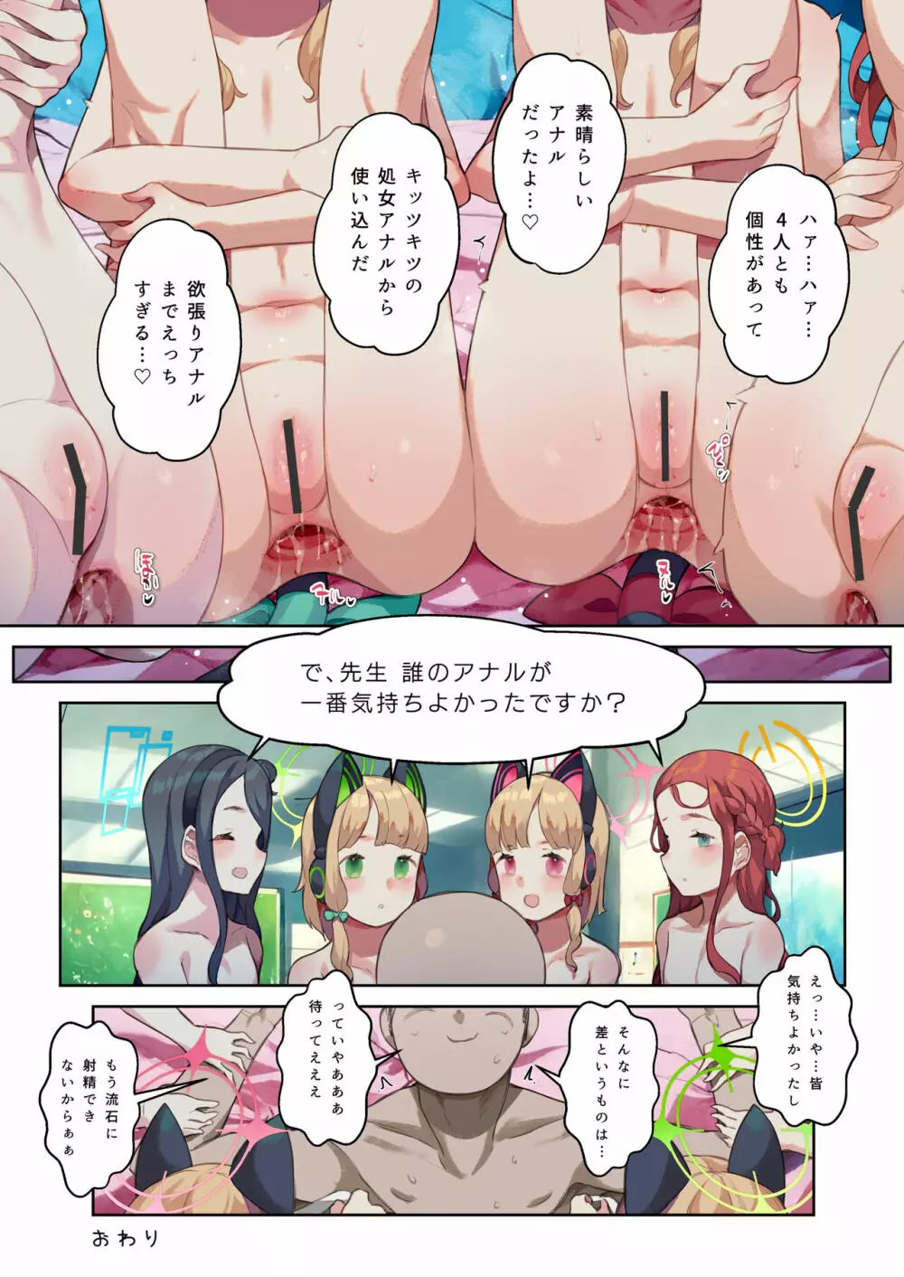 ビュルーアーカイブ ブルーアーカイブえっち合同 - page18