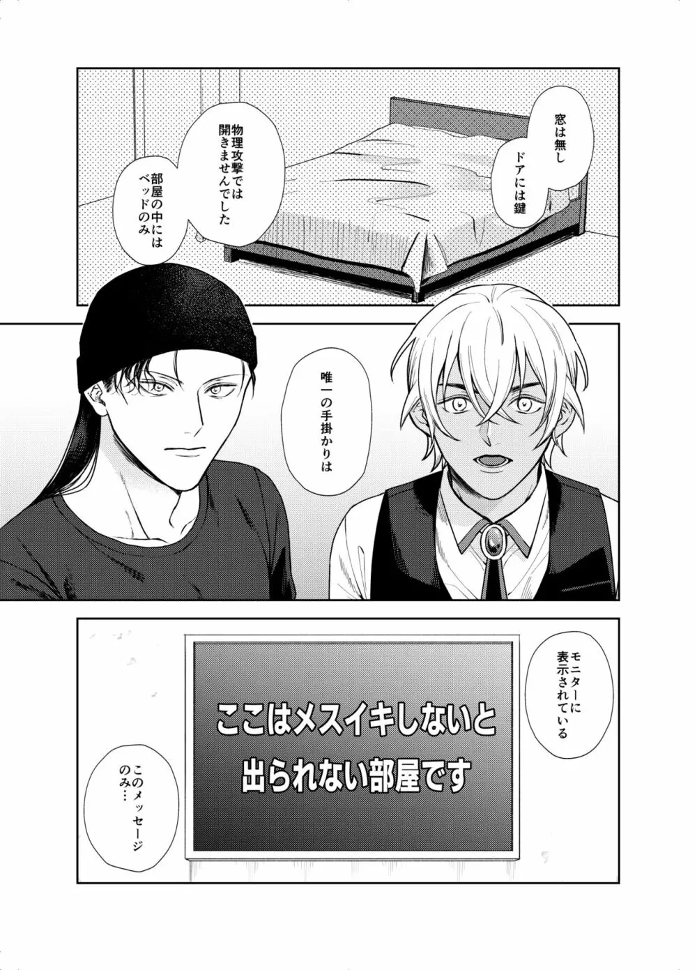 ××××しないと出られない部屋 - page2