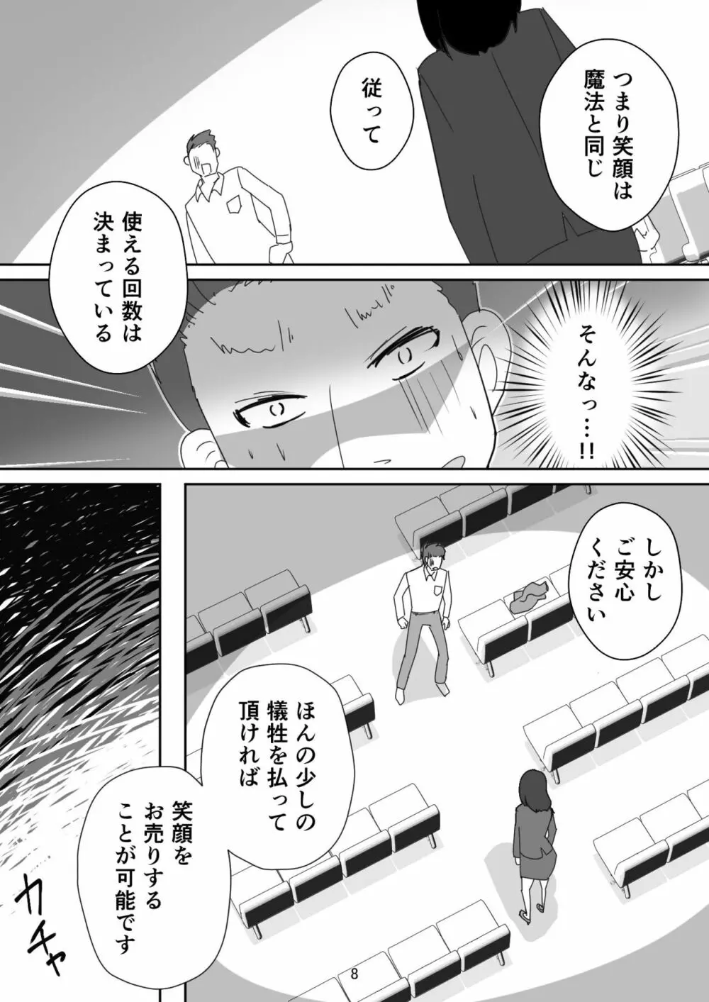 笑顔を売る淫魔～人外セールスレディとの下半身搾種契約～ - page8