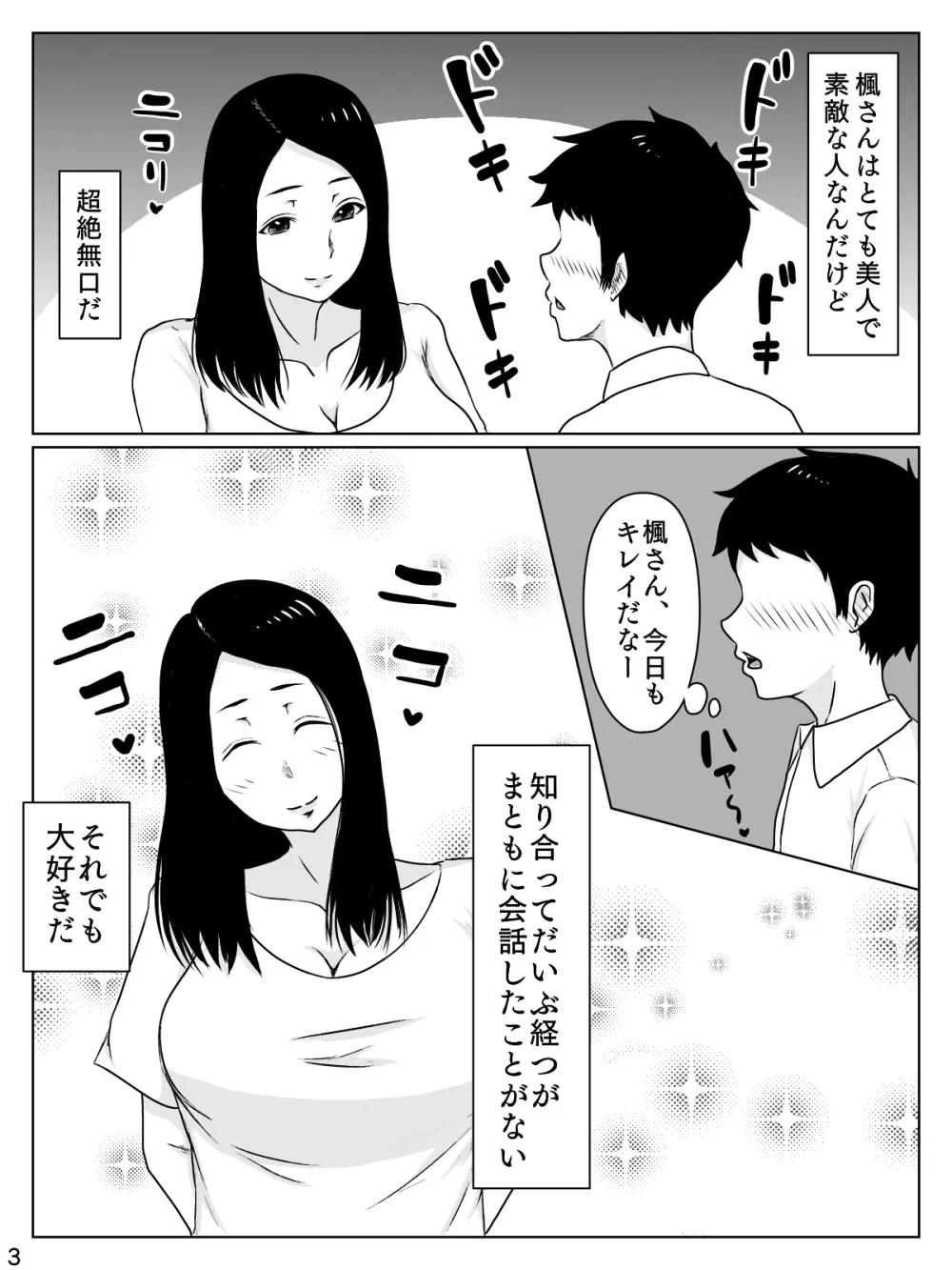 大好きな人は超絶無口な親友のお母さん - page4