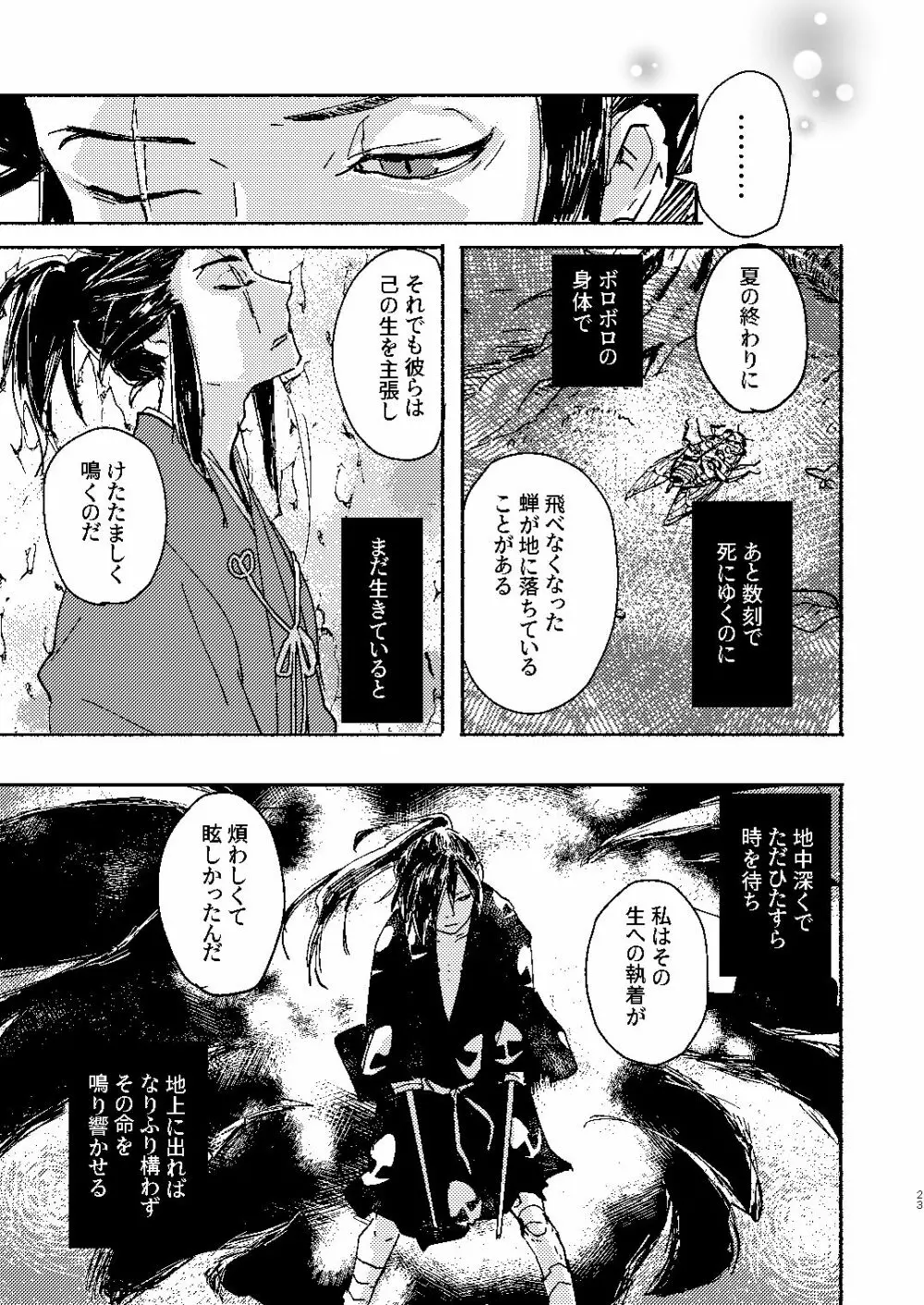 残響に見る空蝉の君 - page23