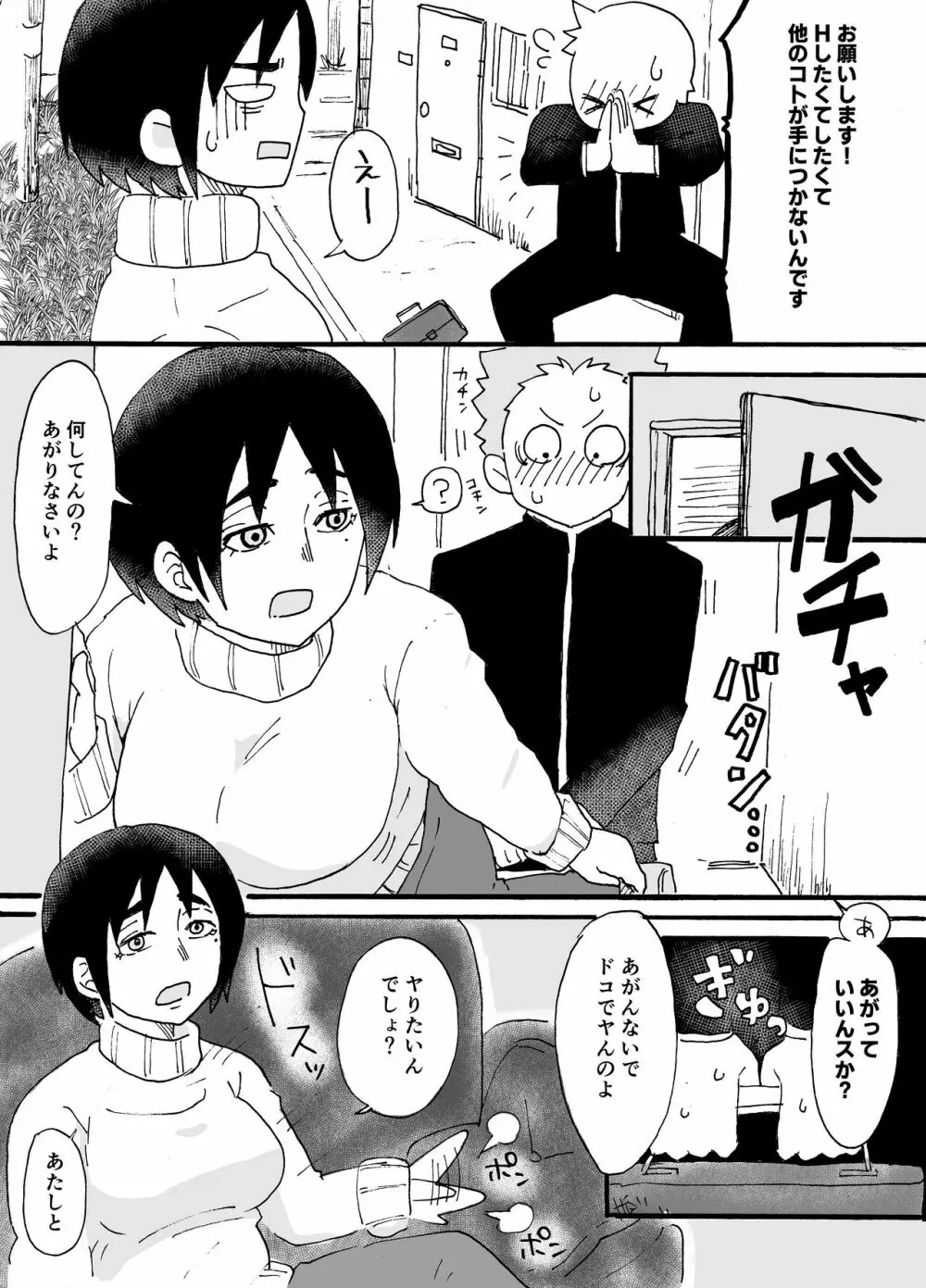 頼めばヤラせてくれる近所のおばさん - page3