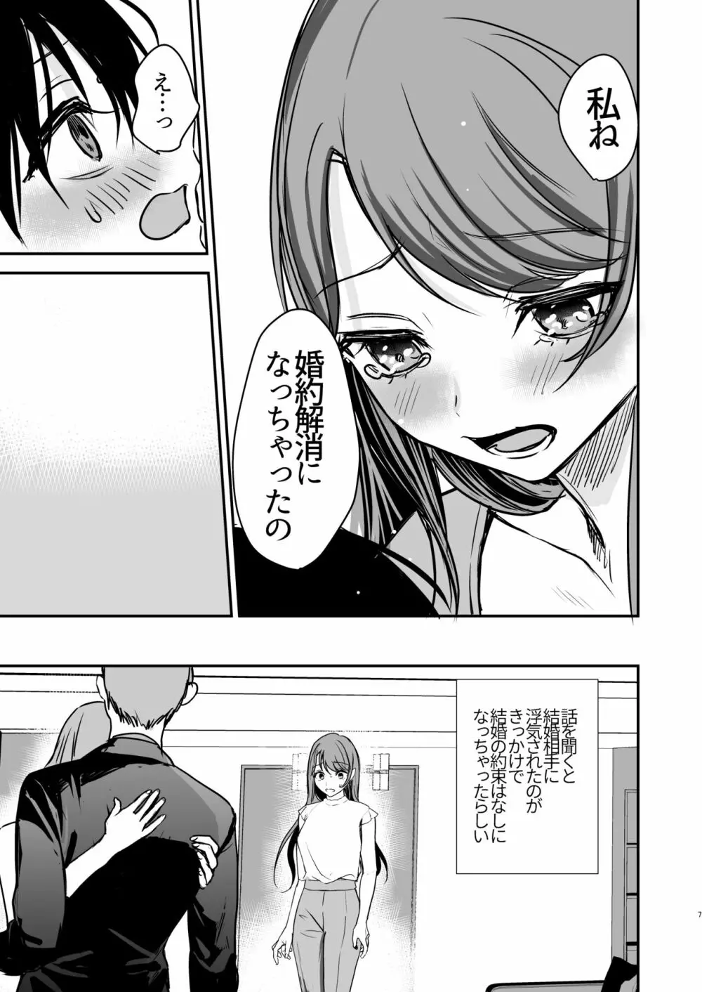 婚約破棄になったお姉ちゃんを慰めたらお泊りHすることになった僕。 - page6