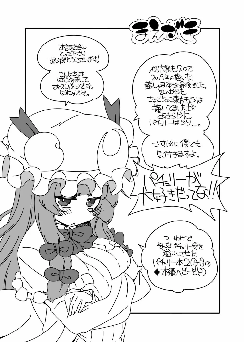 東方迷込 ～パチュリー編2～ - page3