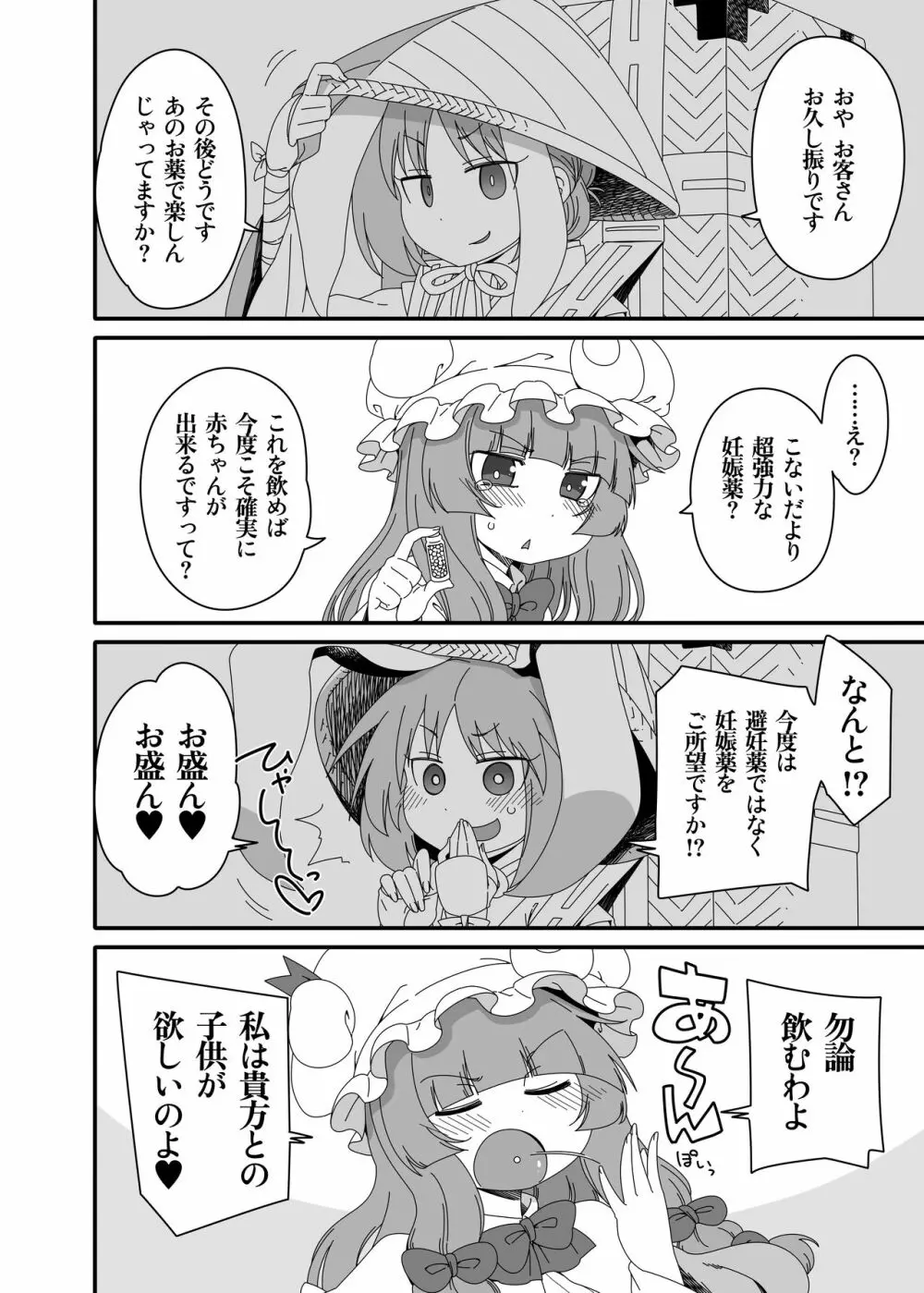 東方迷込 ～パチュリー編2～ - page5