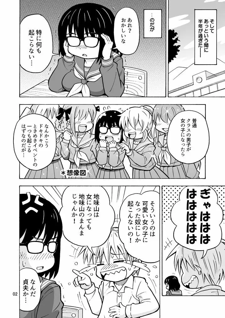 地味男子TSした結果… - page3