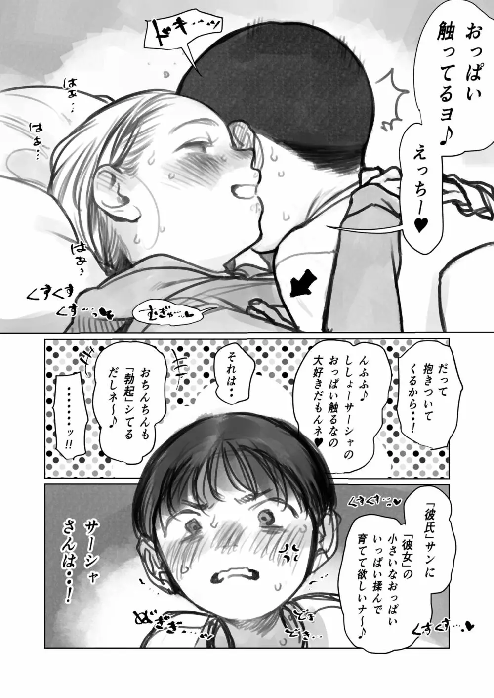 クリ吸引オモチャとサーシャちゃん。 - page6