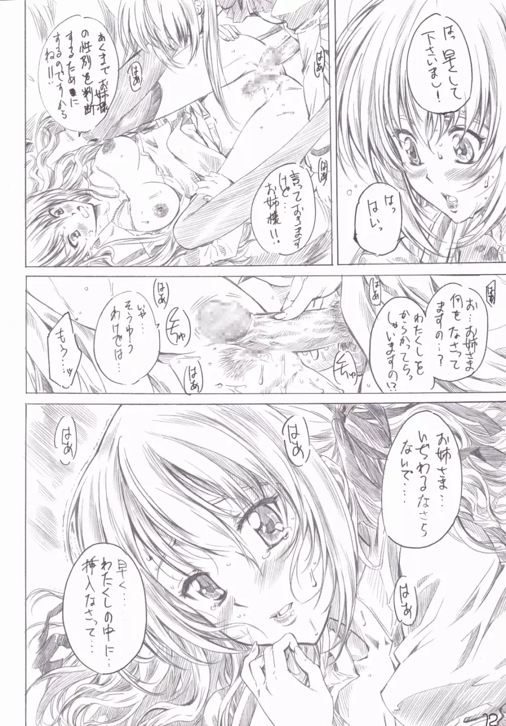 乙女はお姉さまでナニしてる - page11