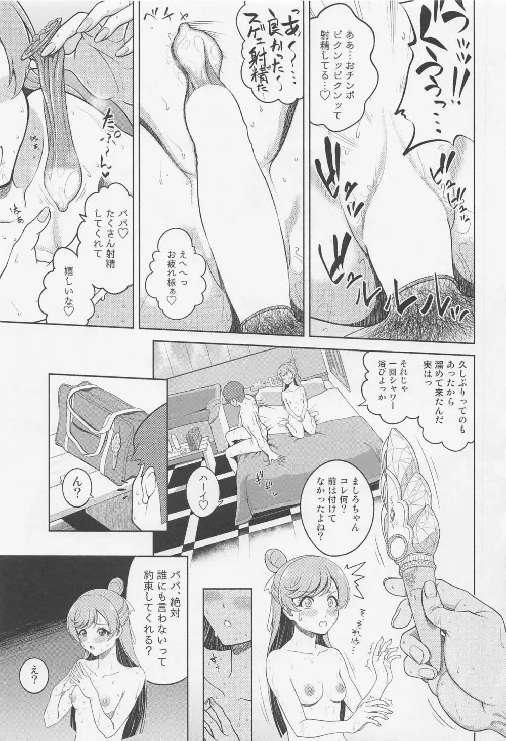 ましろんに白濁液を - page14