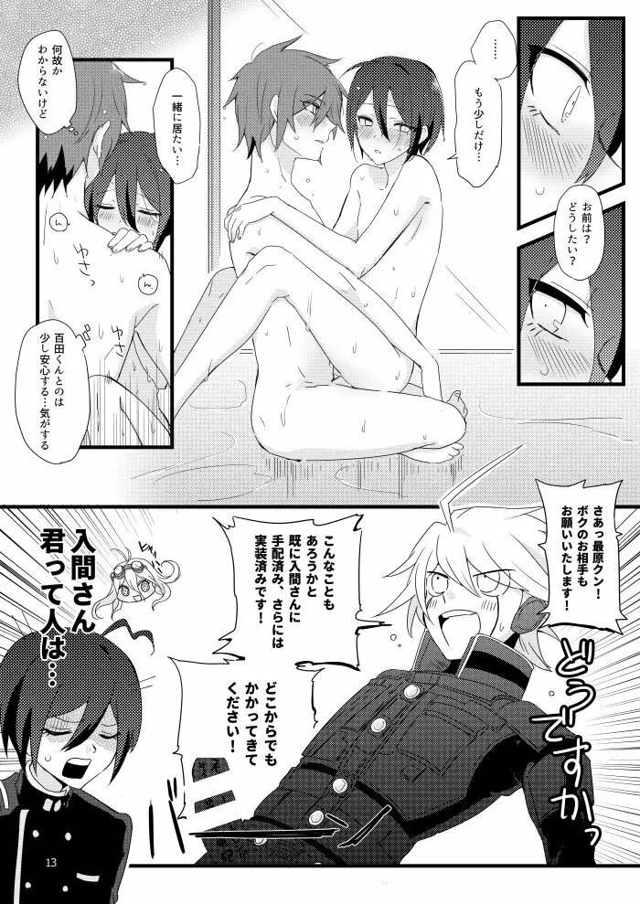 最原クンがミナサンの●●●に選ばれました。 - page12