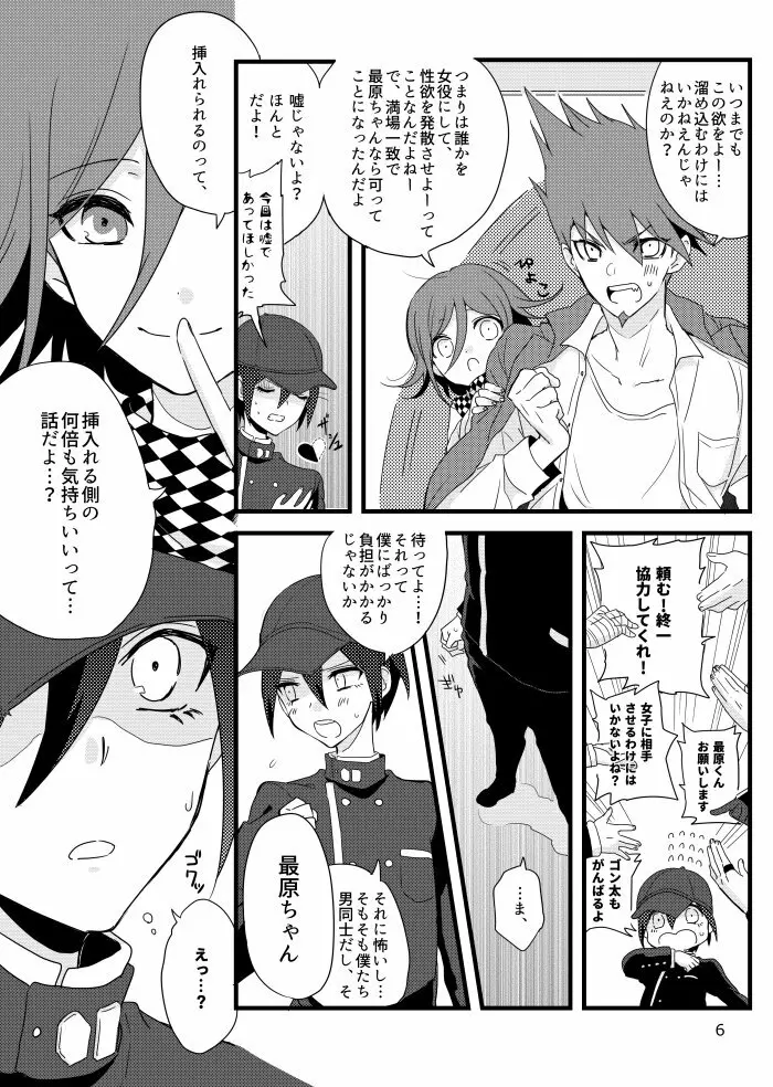 最原クンがミナサンの●●●に選ばれました。 - page5