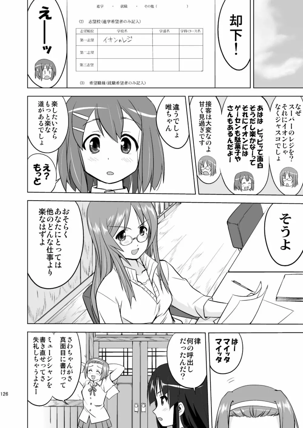 けいおん3部作 - page126