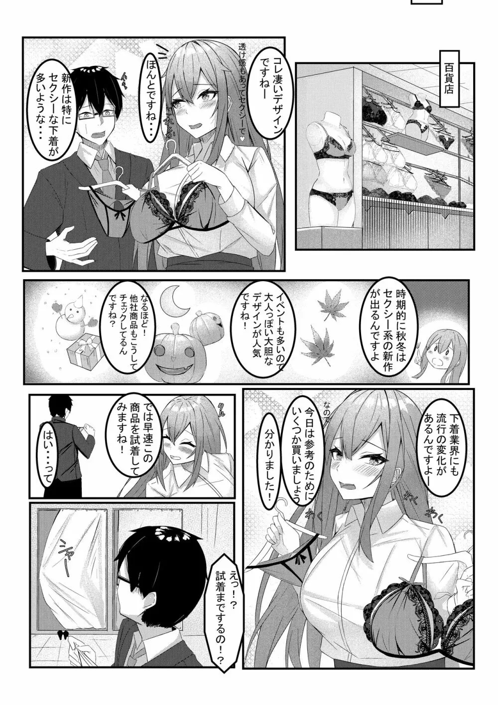 今日からレディース下着ブランドのプロデューサーを任されました。 - page34