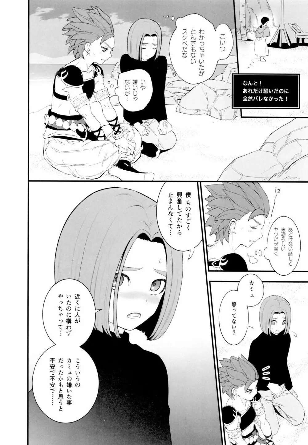 大盗賊のムフフな主カミュ本 - page29