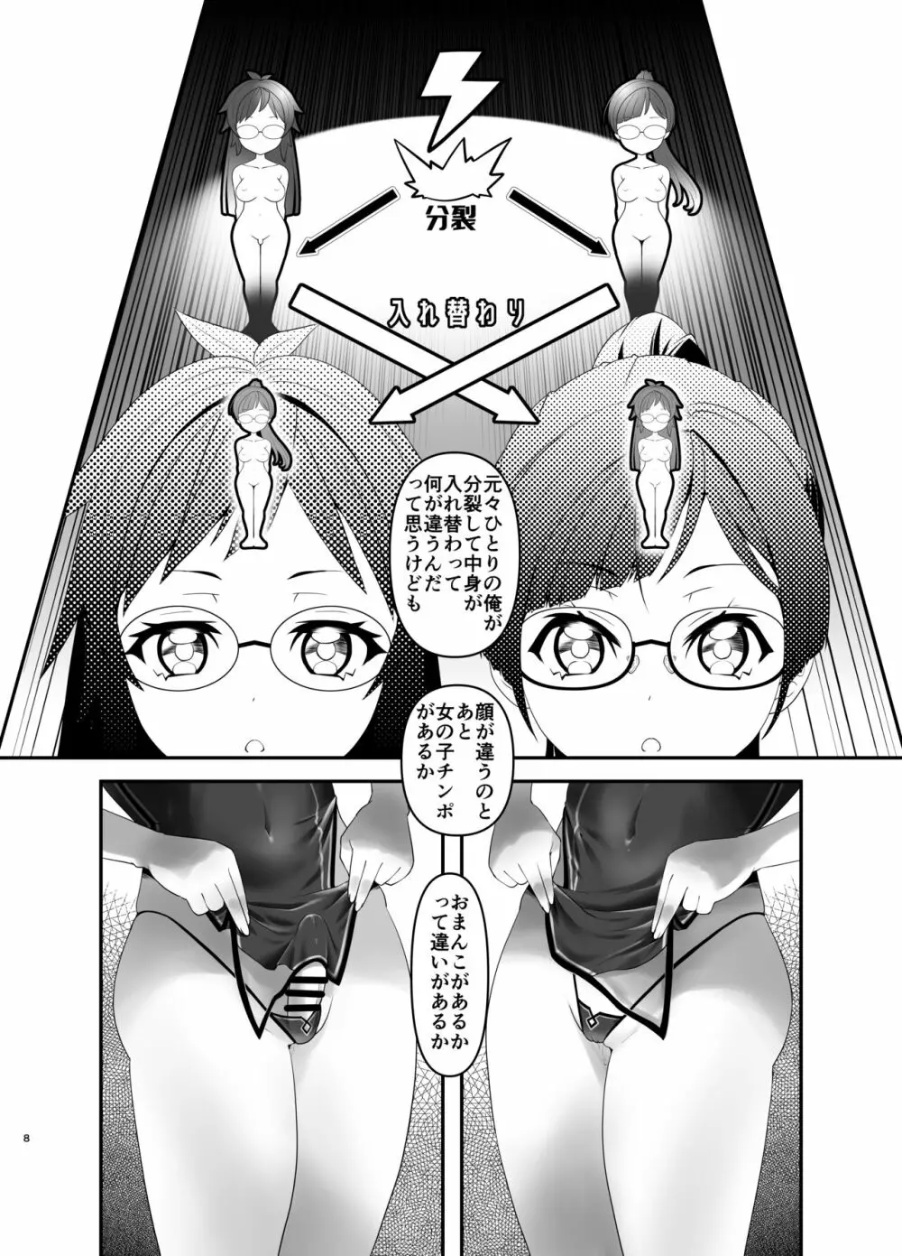 俺が分裂して異世界でTSする話5 - page7