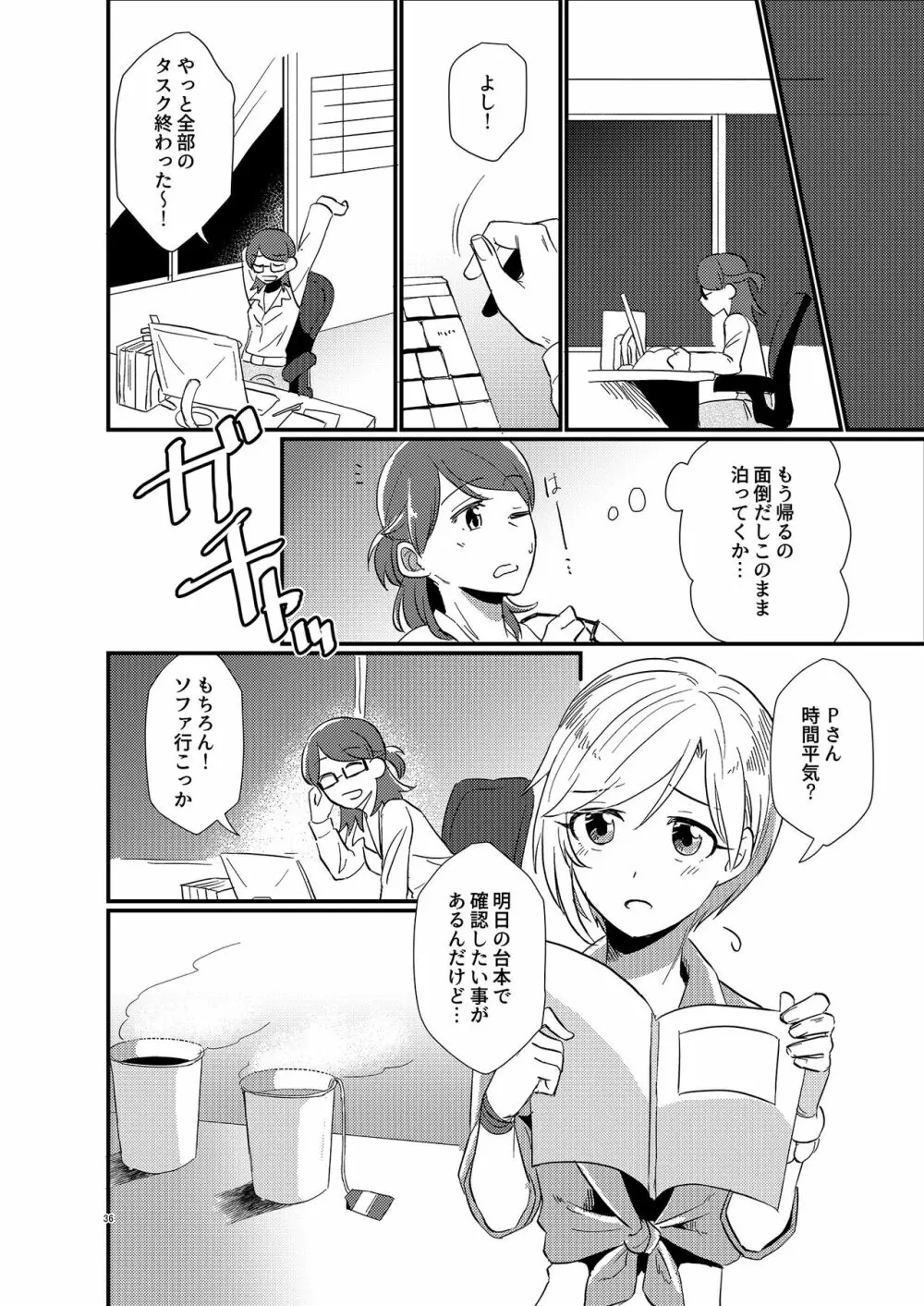 アイドルがプロデューサーを好きなワケがない! - page36