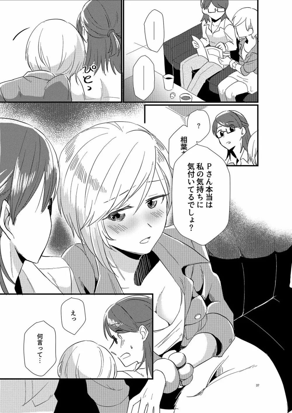 アイドルがプロデューサーを好きなワケがない! - page37