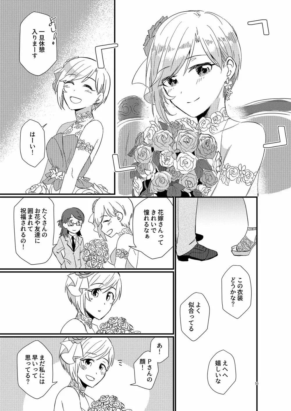 アイドルがプロデューサーを好きなワケがない! - page55