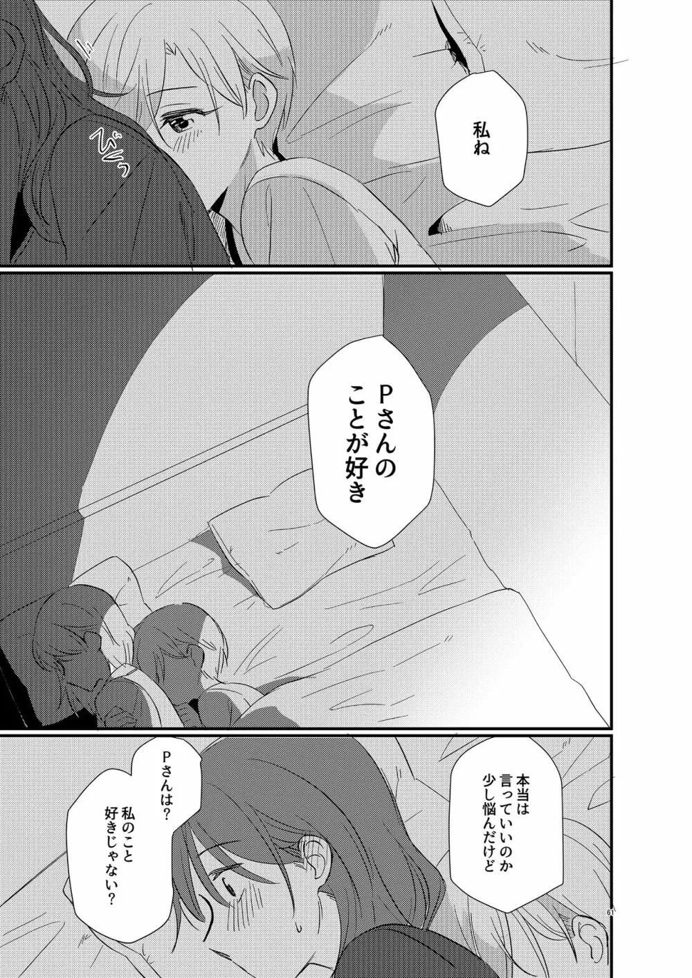 アイドルがプロデューサーを好きなワケがない! - page61