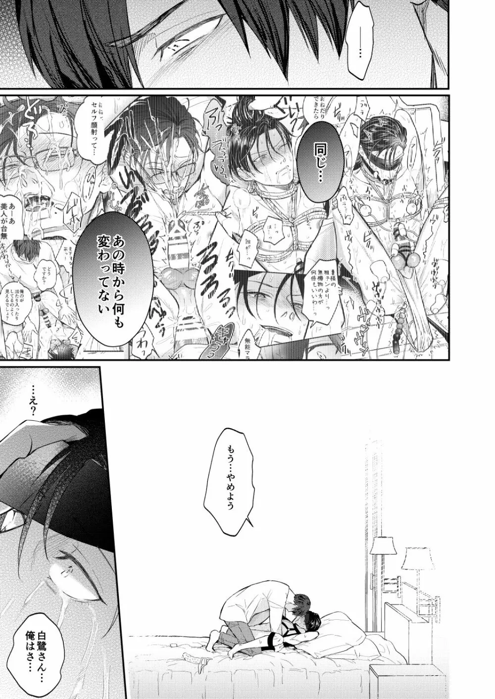 性悪上司が無能部下に性的に堕とされる本 - page42