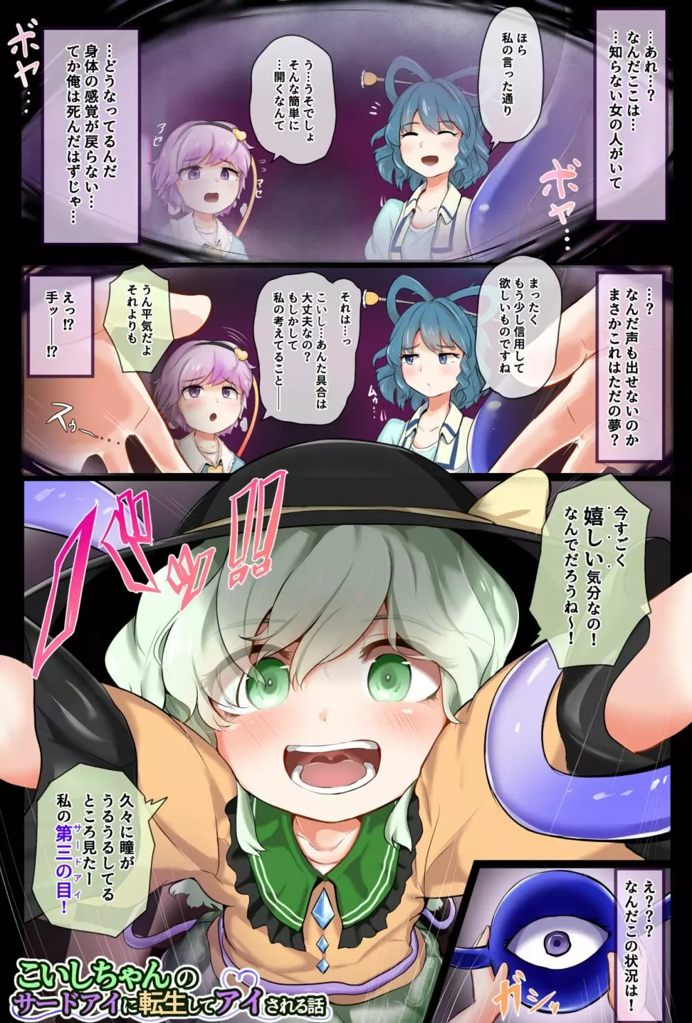 こいしちゃんのサードアイに転生してアイされる話 - page1