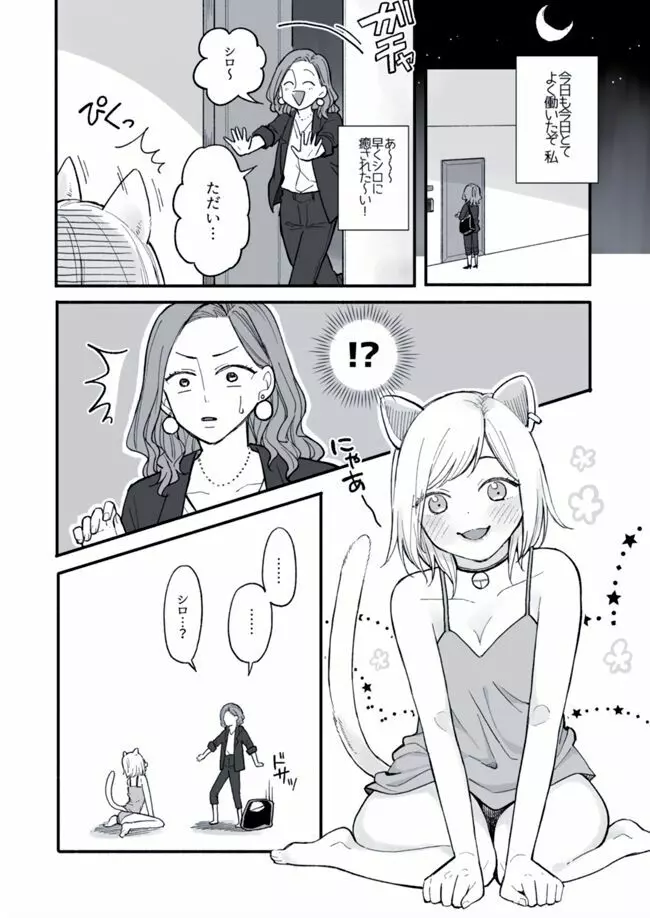 OLのお姉さんとネコの話 - page2