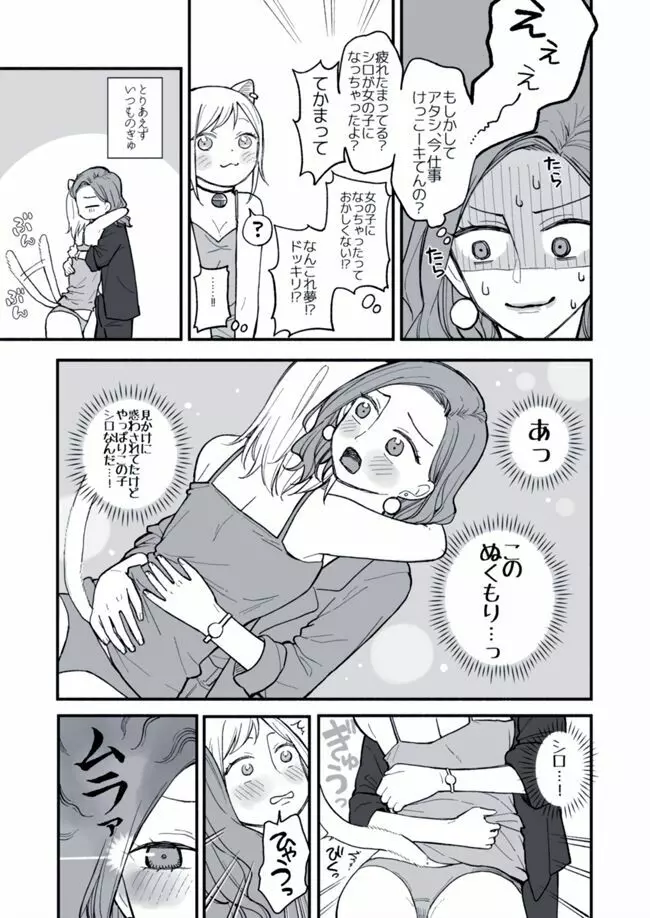 OLのお姉さんとネコの話 - page3