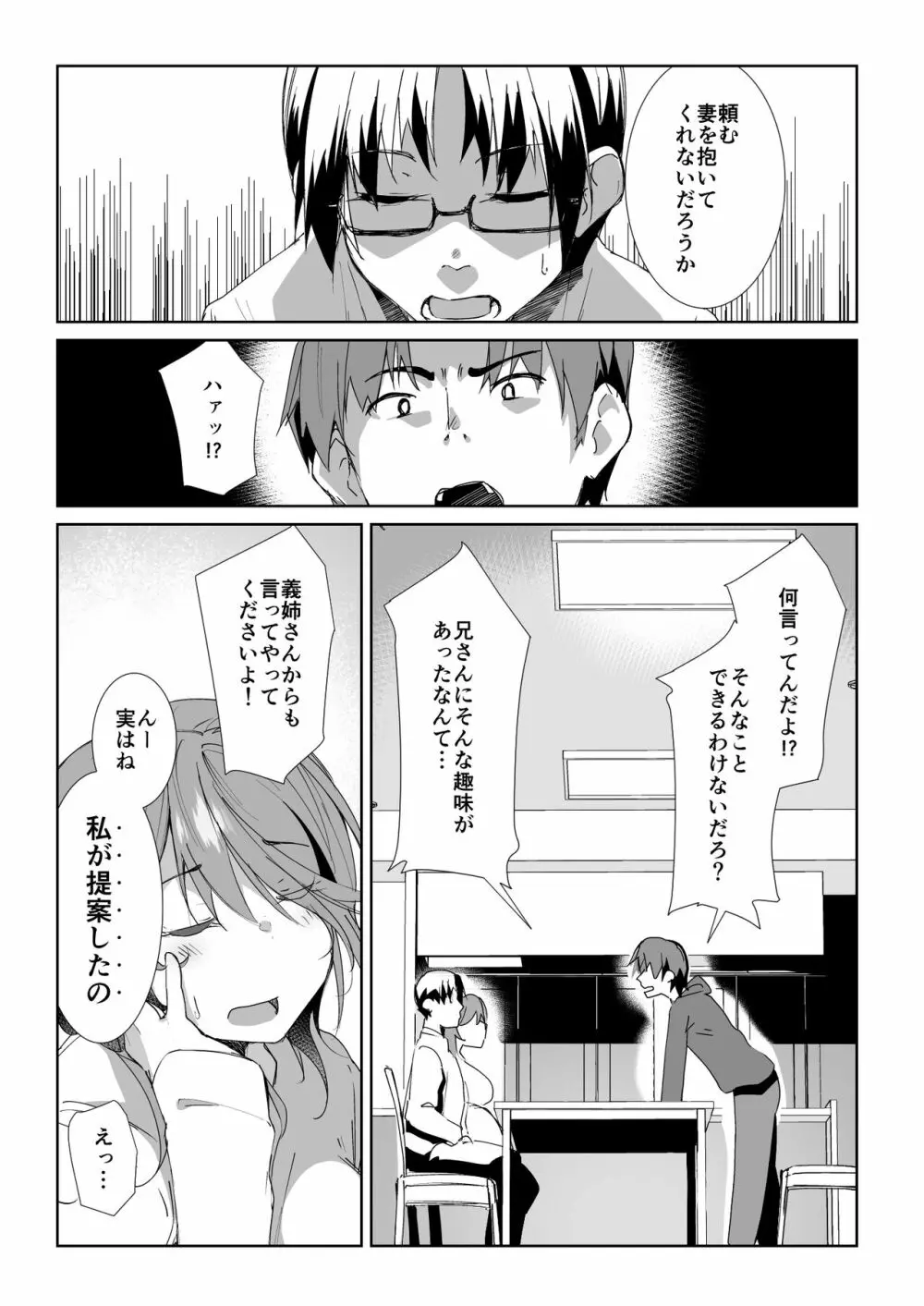 義姉に搾られる話 - page1