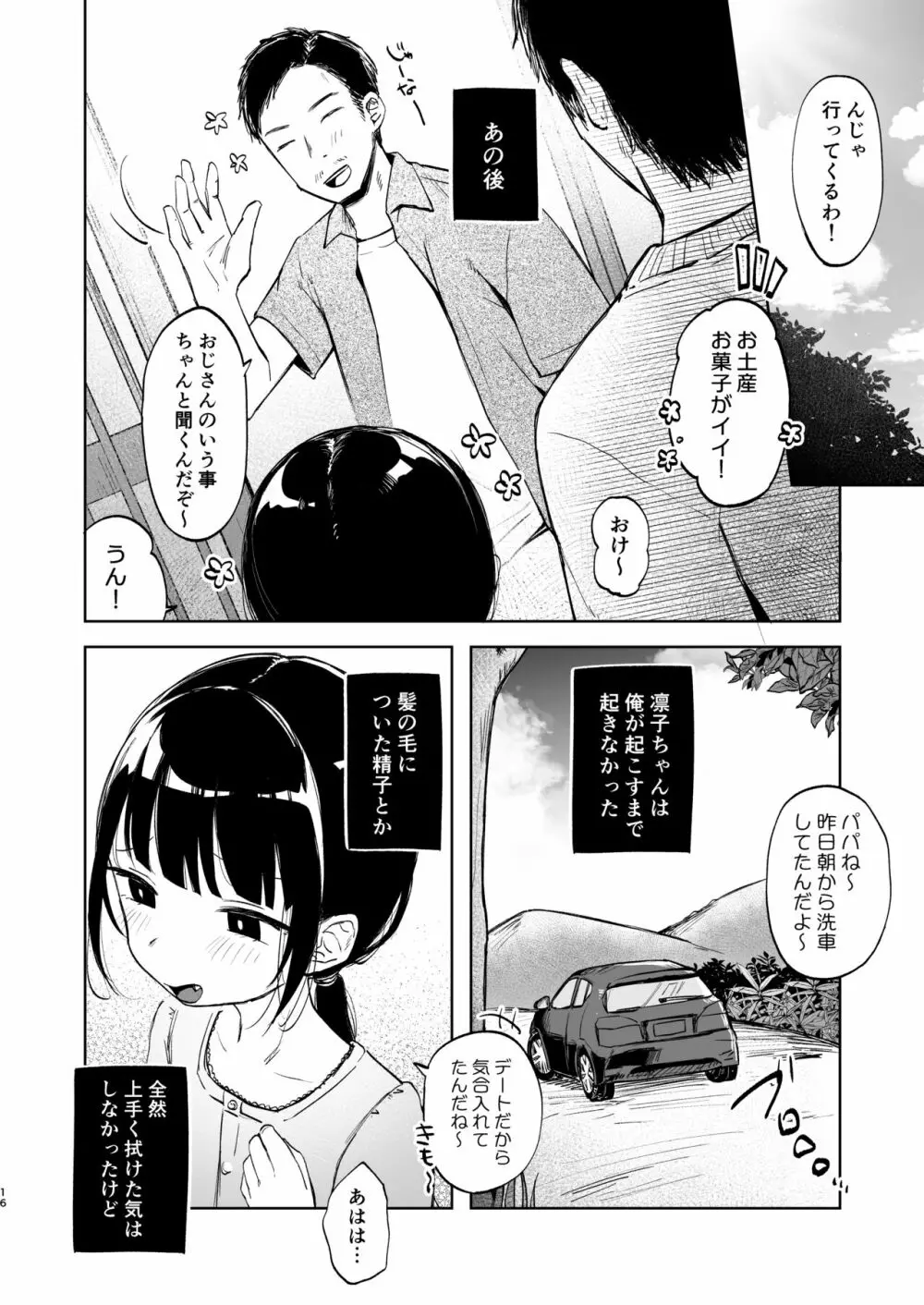 りんこと叔父さんの初めての夏休み - page15