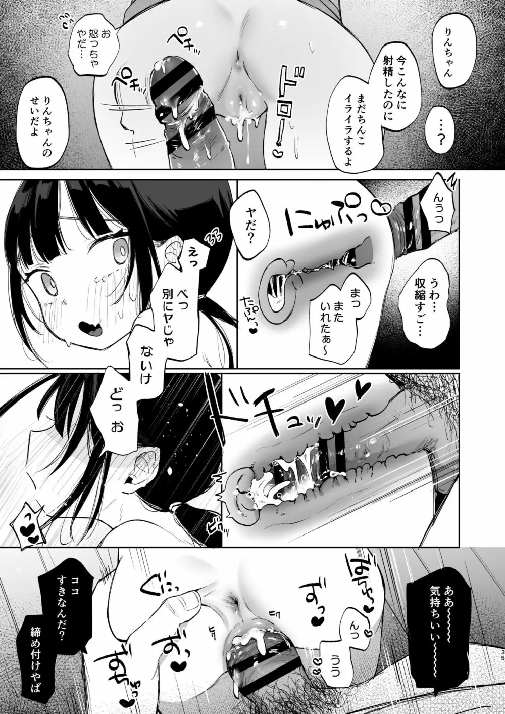 りんこと叔父さんの初めての夏休み - page34