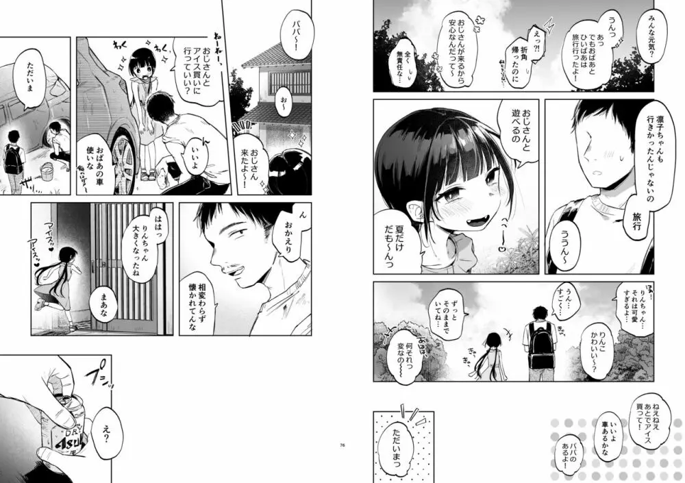 りんこと叔父さんの初めての夏休み - page58