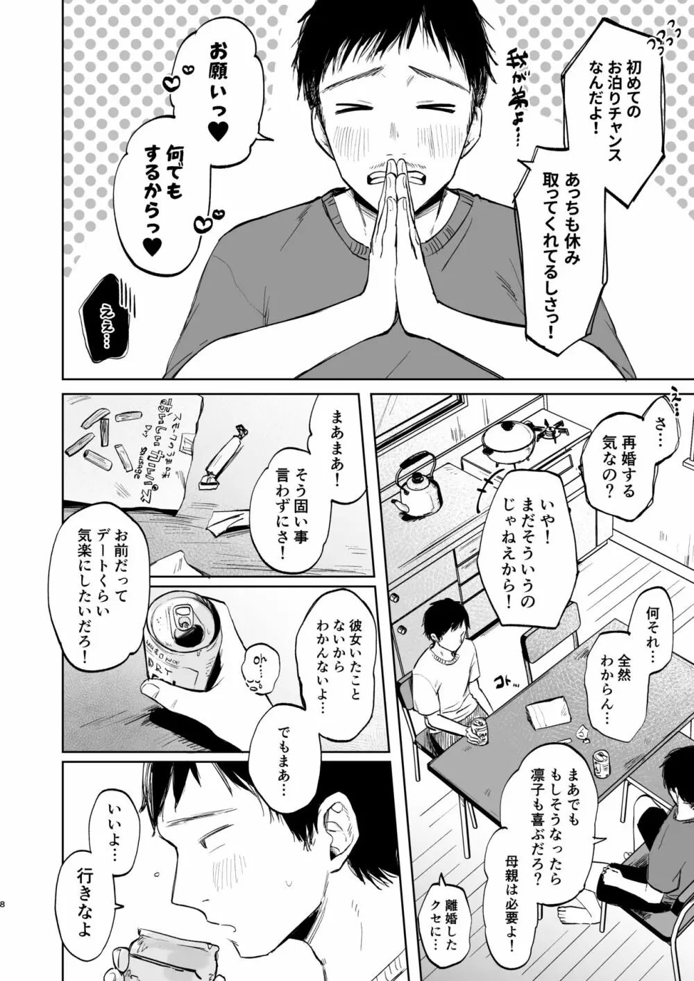 りんこと叔父さんの初めての夏休み - page7