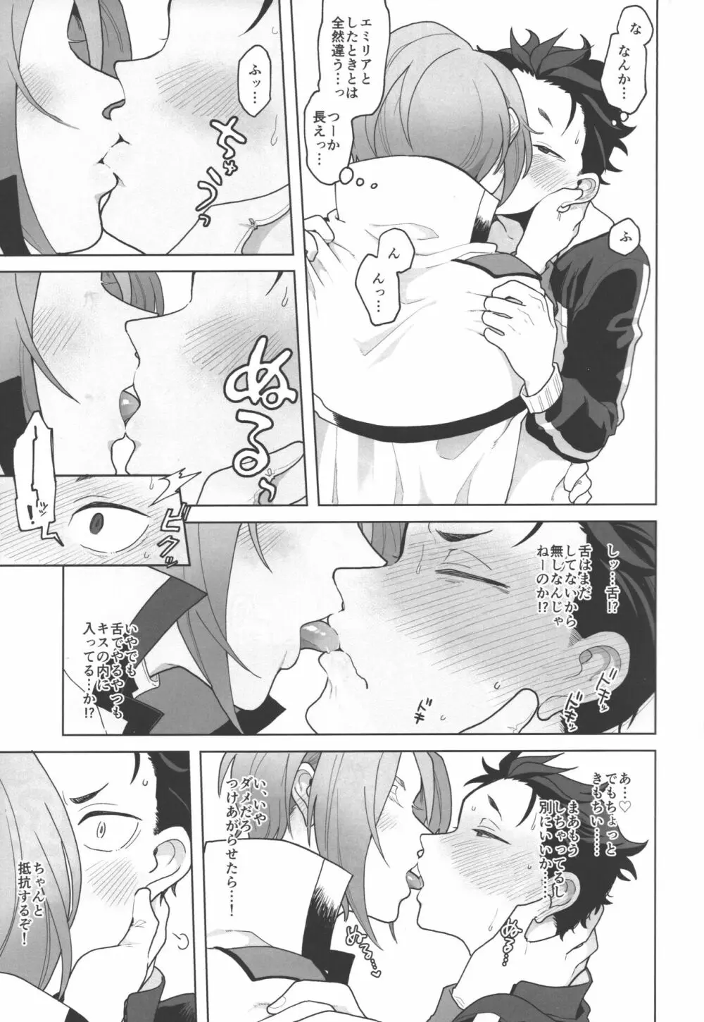 ユリスバがひたすらちゅっちゅしてるほん - page4