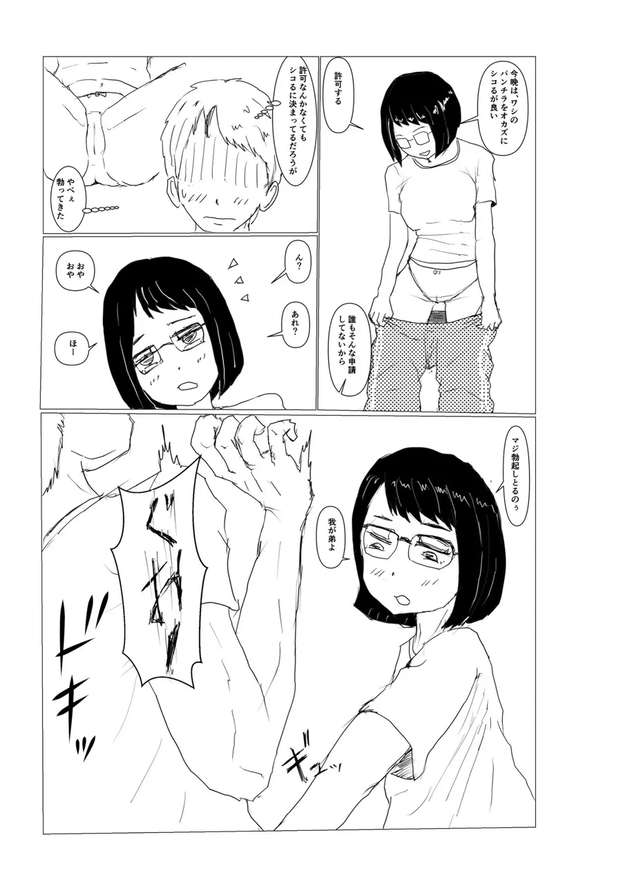 陰キャニートの姉ちゃんがシコって飲んでくれた - page3