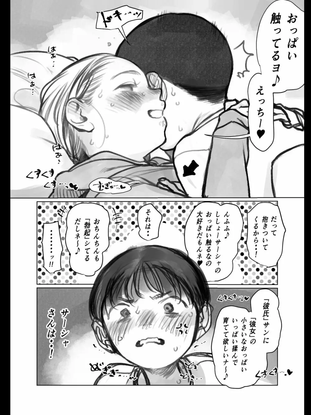 クリ吸引オモチャとサーシャちゃん。 - page6