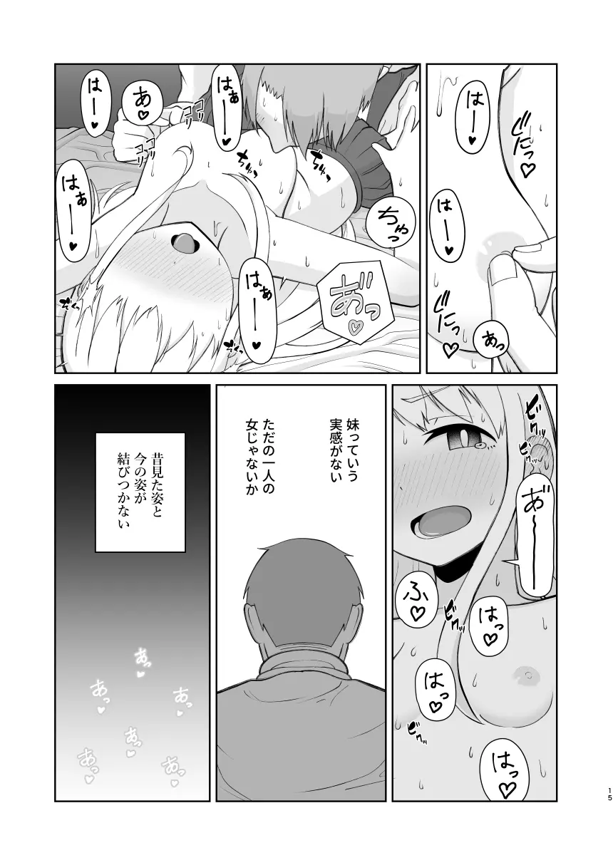 受験で上京した妹と - page15