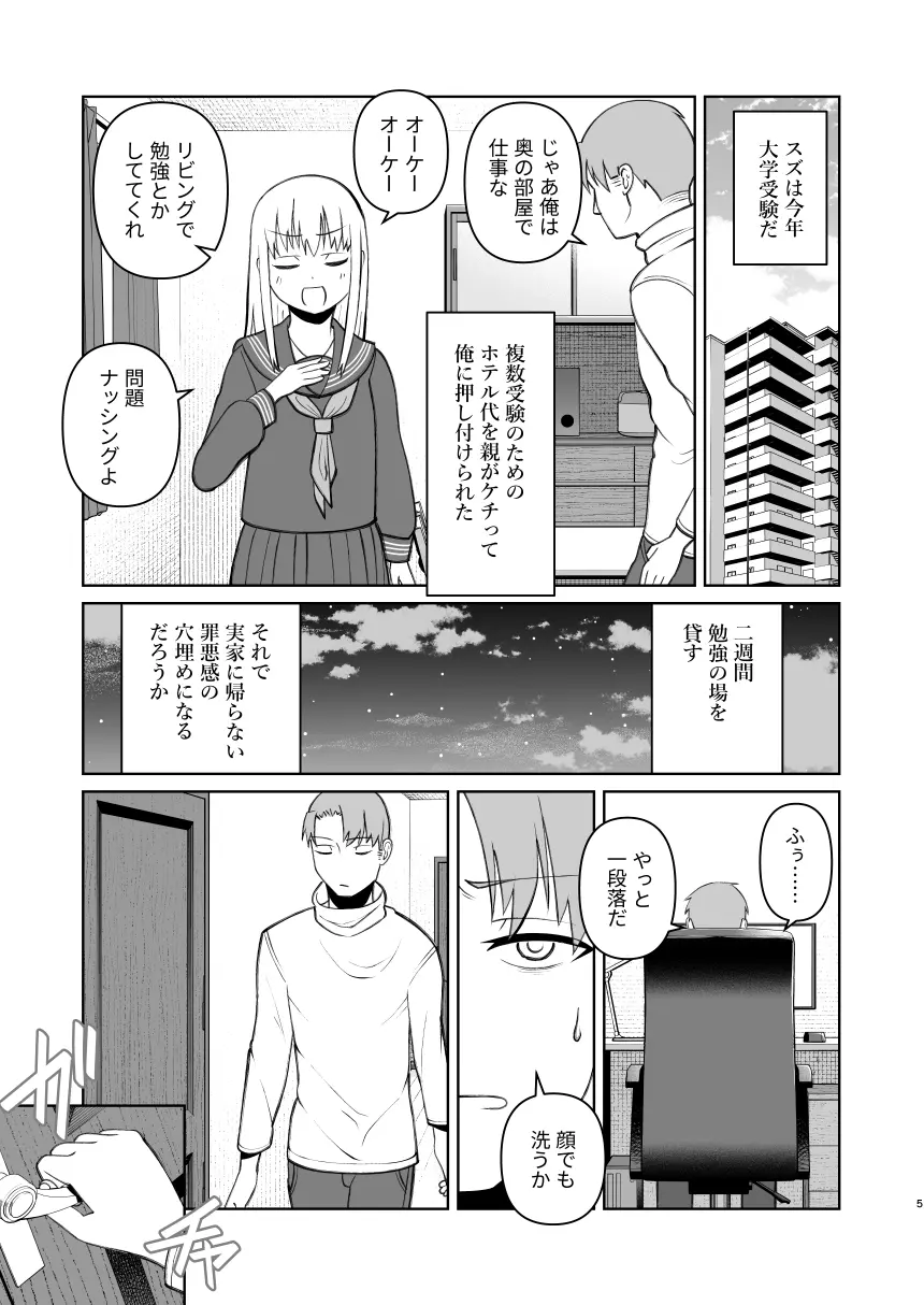 受験で上京した妹と - page5