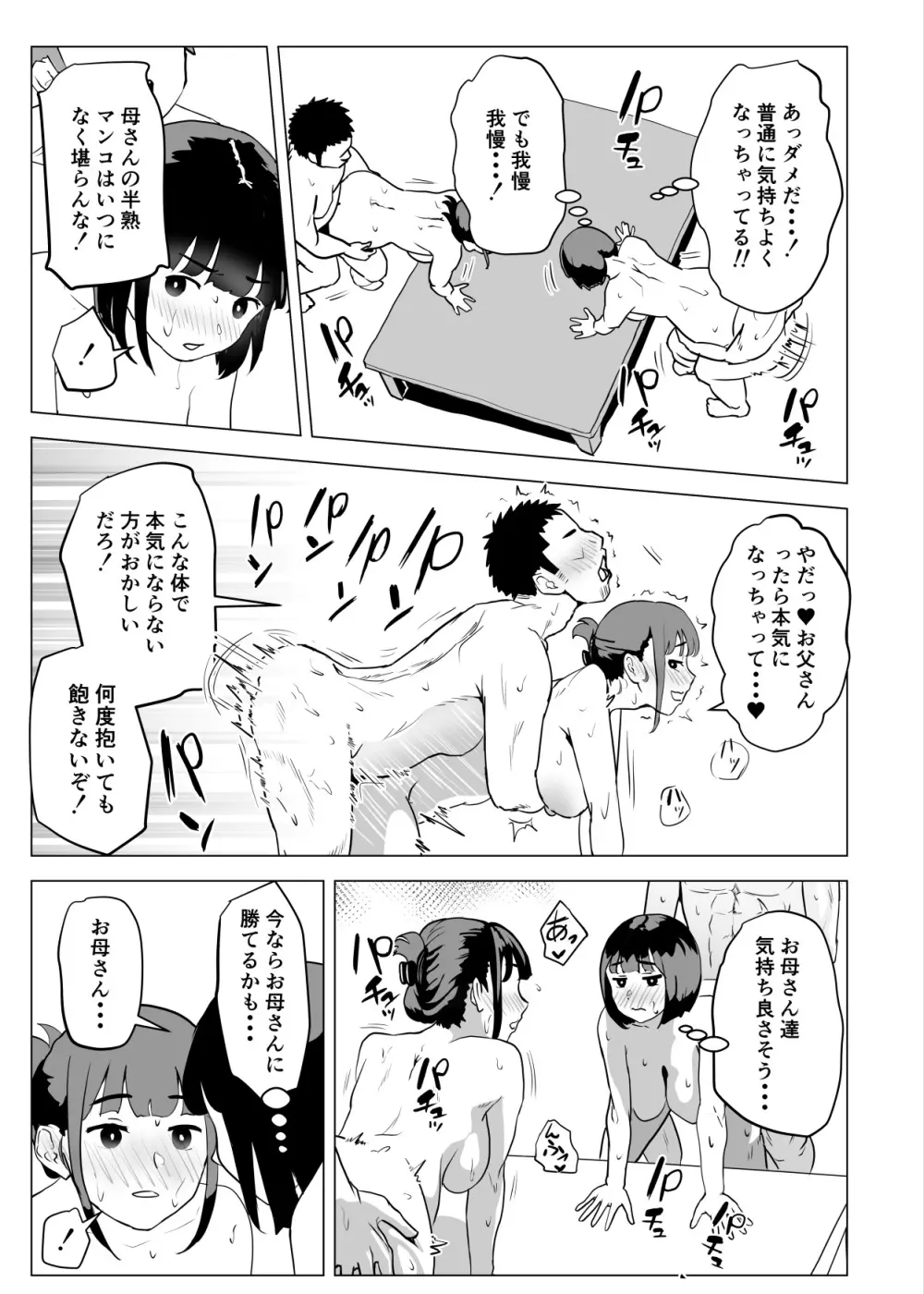 ウチでは家族セックスは常識らしい - page50