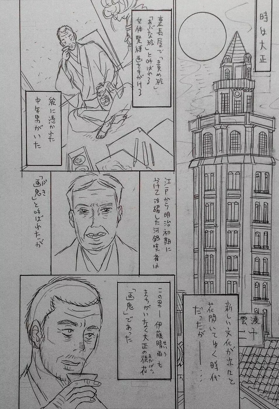 大正画鬼一代【私伝・伊藤晴雨】 - page5