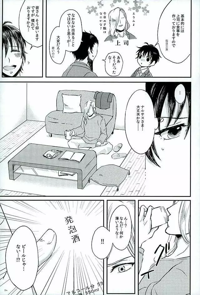 献身を喰んで週末 - page9