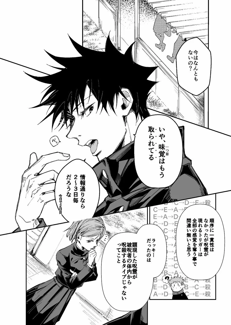 暗くて静かで、それから - page9